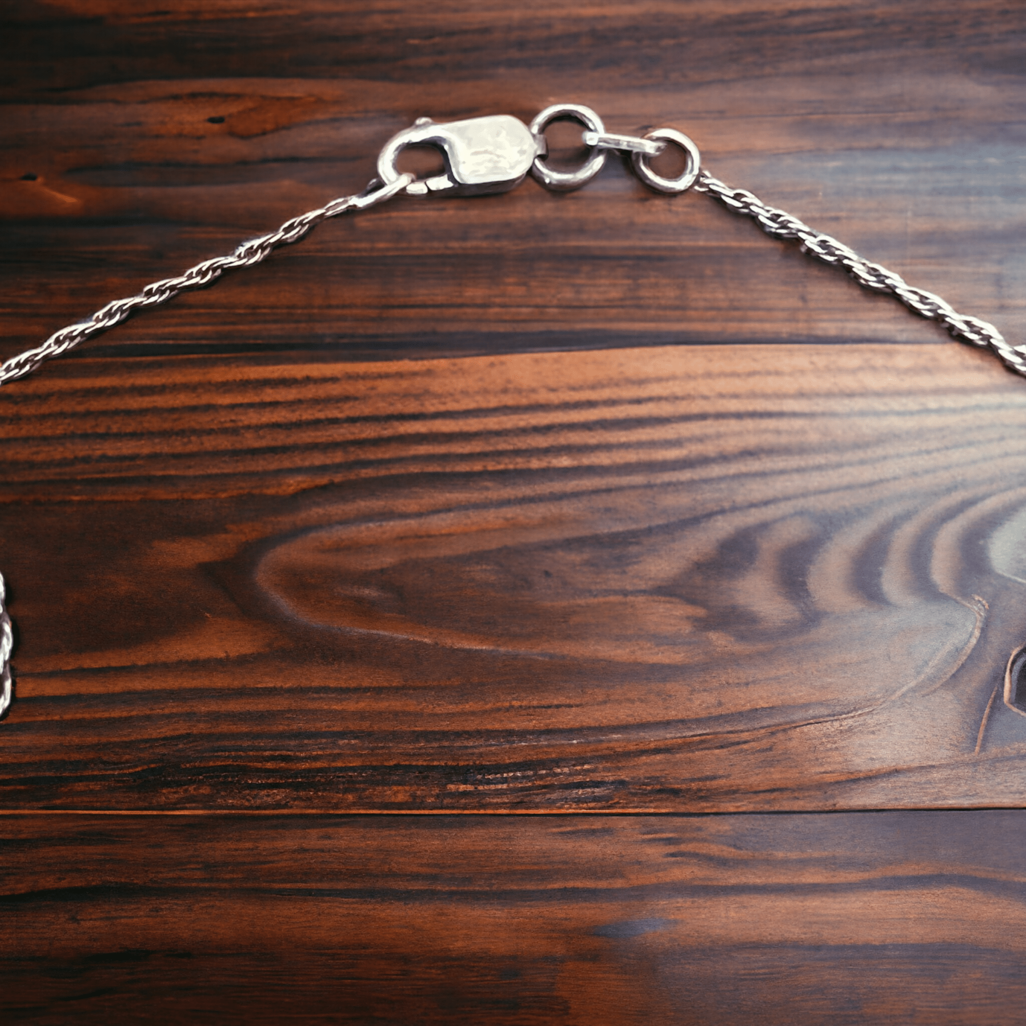 Brass & Sterling Cactus Desert Scenery Pendant with Kingman Turquoise — 18" Sterling Chain Included