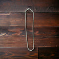 Bright Silver 16" Sterling Reverse Rope Chain — 1.35mm Italy-Made .925 with Spring Ring Clasp