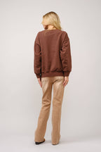 Blue B Western Bull Rider Embroidered Pullover Sweatshirt — 100% Cotton Rodeo Statement