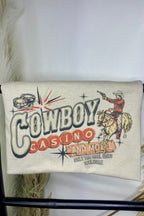 "Cowboy Casino" Western Graphic Tee — Jerzees Vegas Western Statement