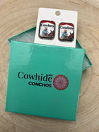 Western Cowboy Cigarette Fashion Earrings — Petite 1" Western Statement