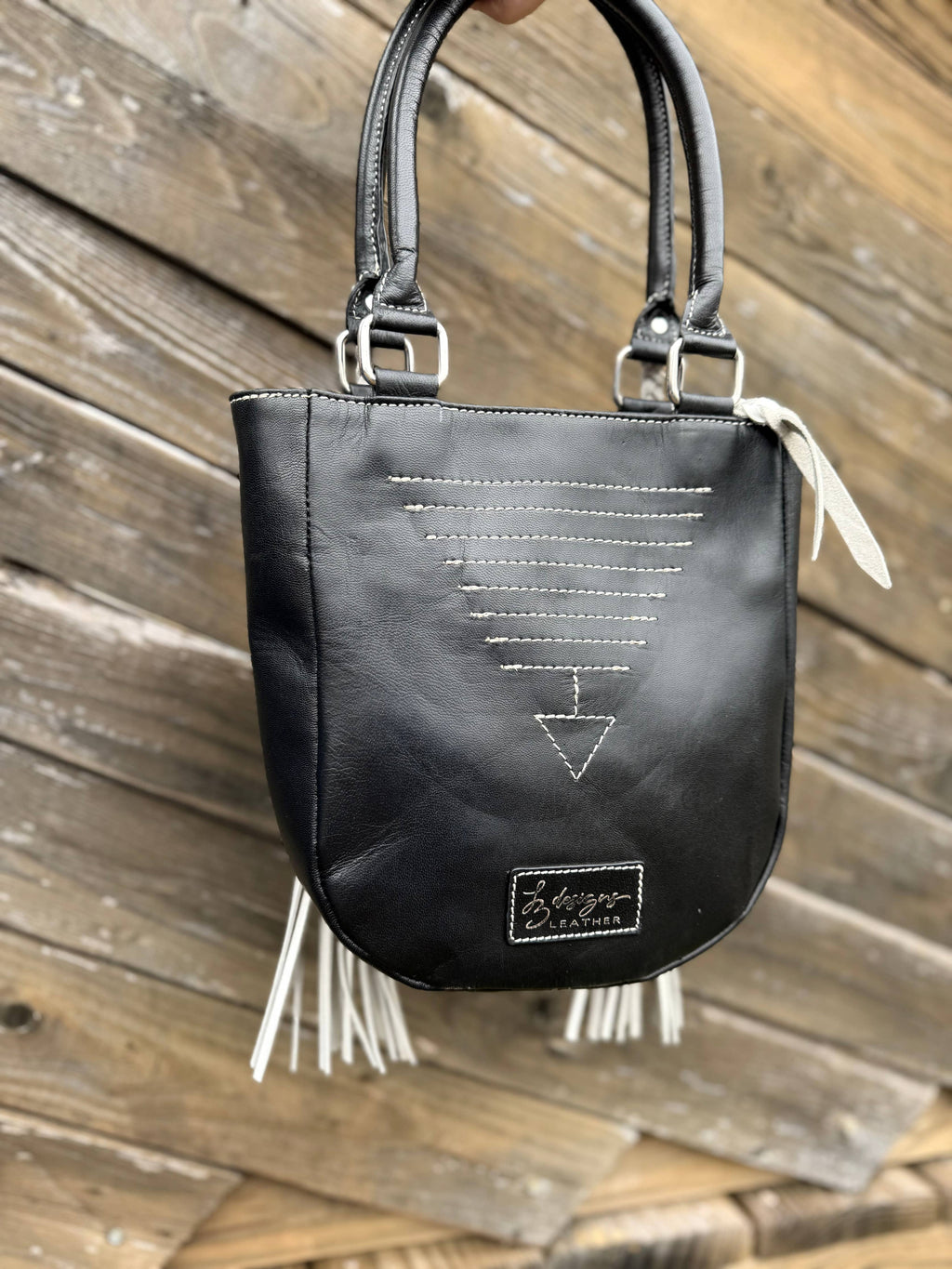 Pink Electric Rodeo Fringe Tote