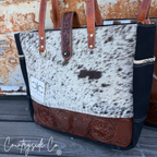Darby Cowhide Carry All Overnight Bag