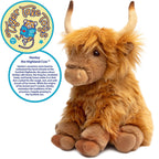 Henley the Scottish Highland Cow 11" Plush — Western Farm Friend