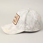 "Howdy Darlin'" Realtree Camo Patch Trucker Hat — 100% Cotton with Adjustable Snapback