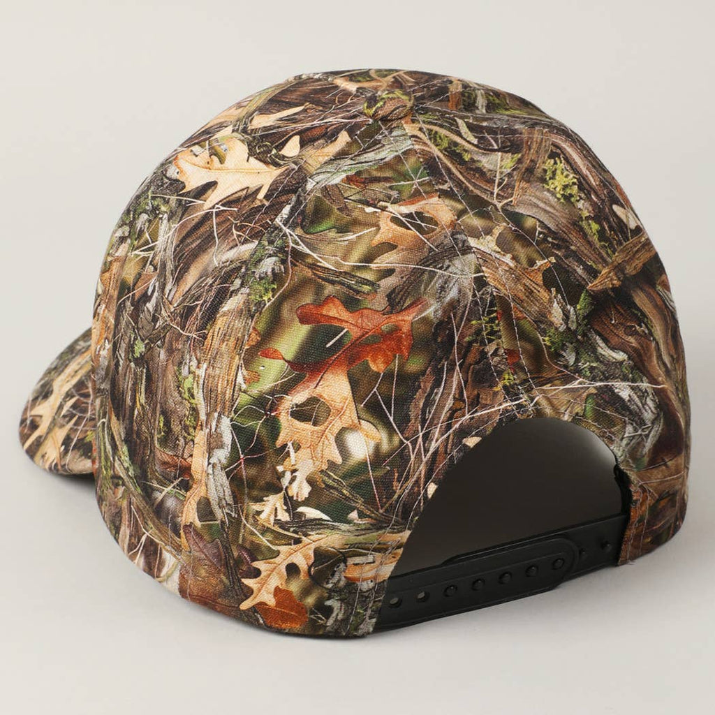 "Howdy Darlin'" Realtree Camo Patch Trucker Hat — 100% Cotton with Adjustable Snapback