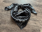 100% Silk Wild Rag Classic Paisley Red Brown Pink Black Purple Blue by Double B Wild Rags