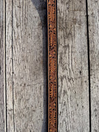 Genuine Leather Western Belt with tooled leaf acorn details by Double B Wild Rags