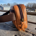 Genuine Leather Tooled Western Everywhere Belt Bag by Double B Wild Rags