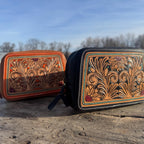 Genuine Leather Tooled Western Everywhere Belt Bag by Double B Wild Rags