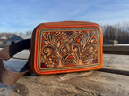 Genuine Leather Tooled Western Everywhere Belt Bag by Double B Wild Rags