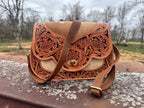 Canyon Floral Western Crossbody Purse by Double B