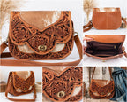 Canyon Floral Western Crossbody Purse by Double B
