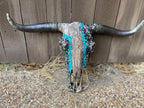 Turqouise Cowboy Cowskull