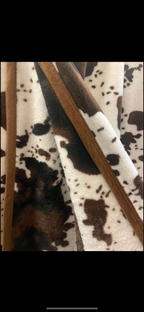 Cow Print Super Plush Blanket