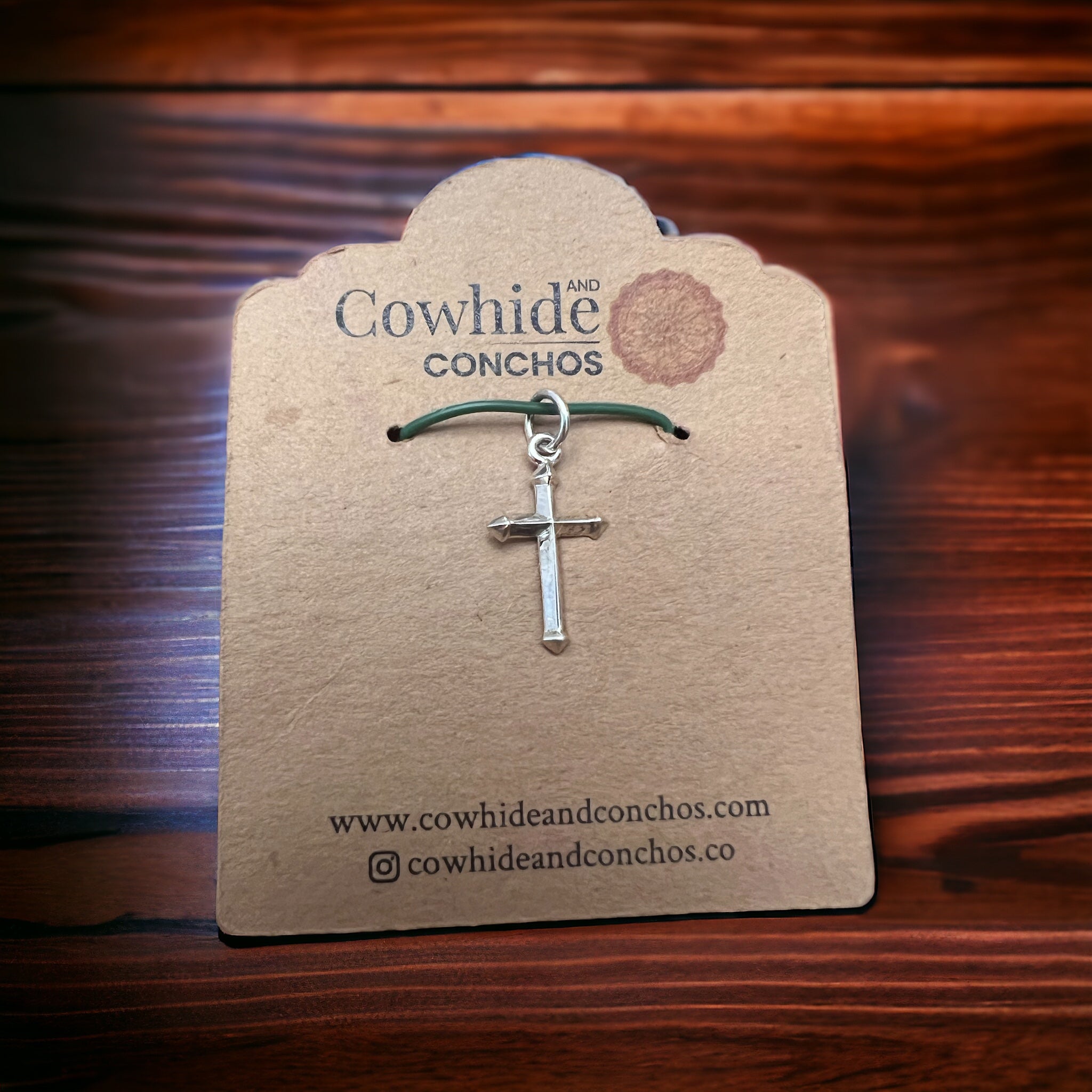 Petite Sterling Silver Cross Pendant/Charm — Timeless Faith Western Statement
