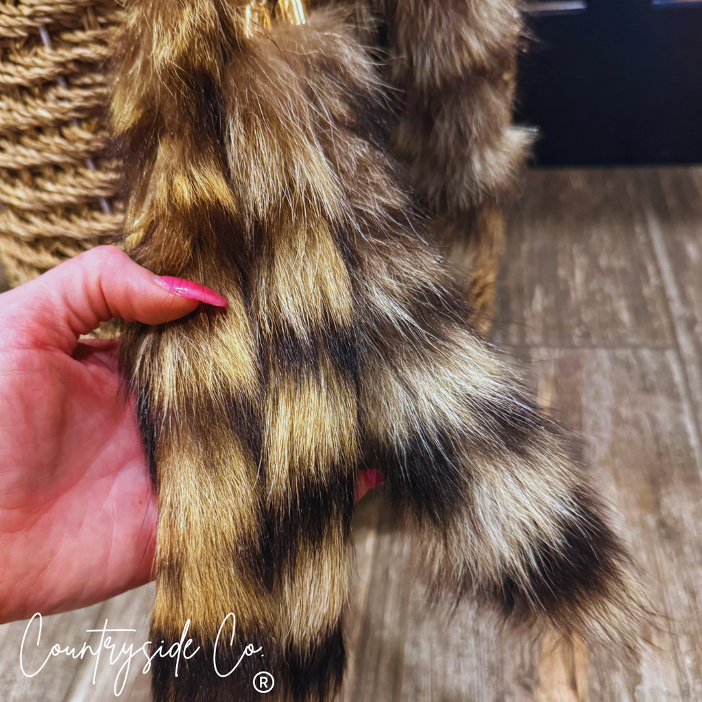 Genuine Raccoon Tails