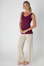 NikiBiki Reversible Seamless Western Basics Tank Top — V-Neck or Scoop Neck (4 Colors, Made in USA)