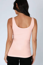 NikiBiki Reversible Seamless Western Basics Tank Top — V-Neck or Scoop Neck (4 Colors, Made in USA)