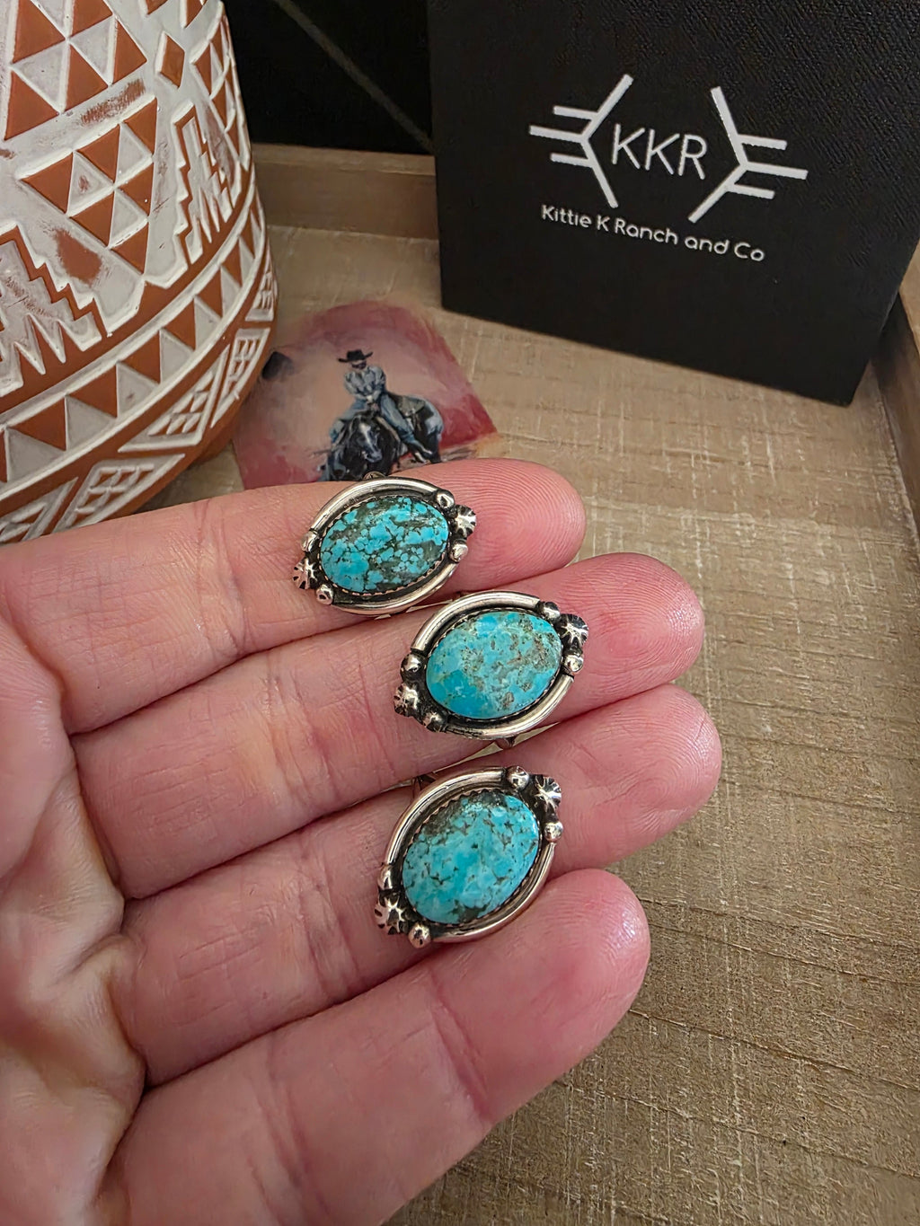 RAYMOND YAZZIE EVERYDAY TURQUOISE RING