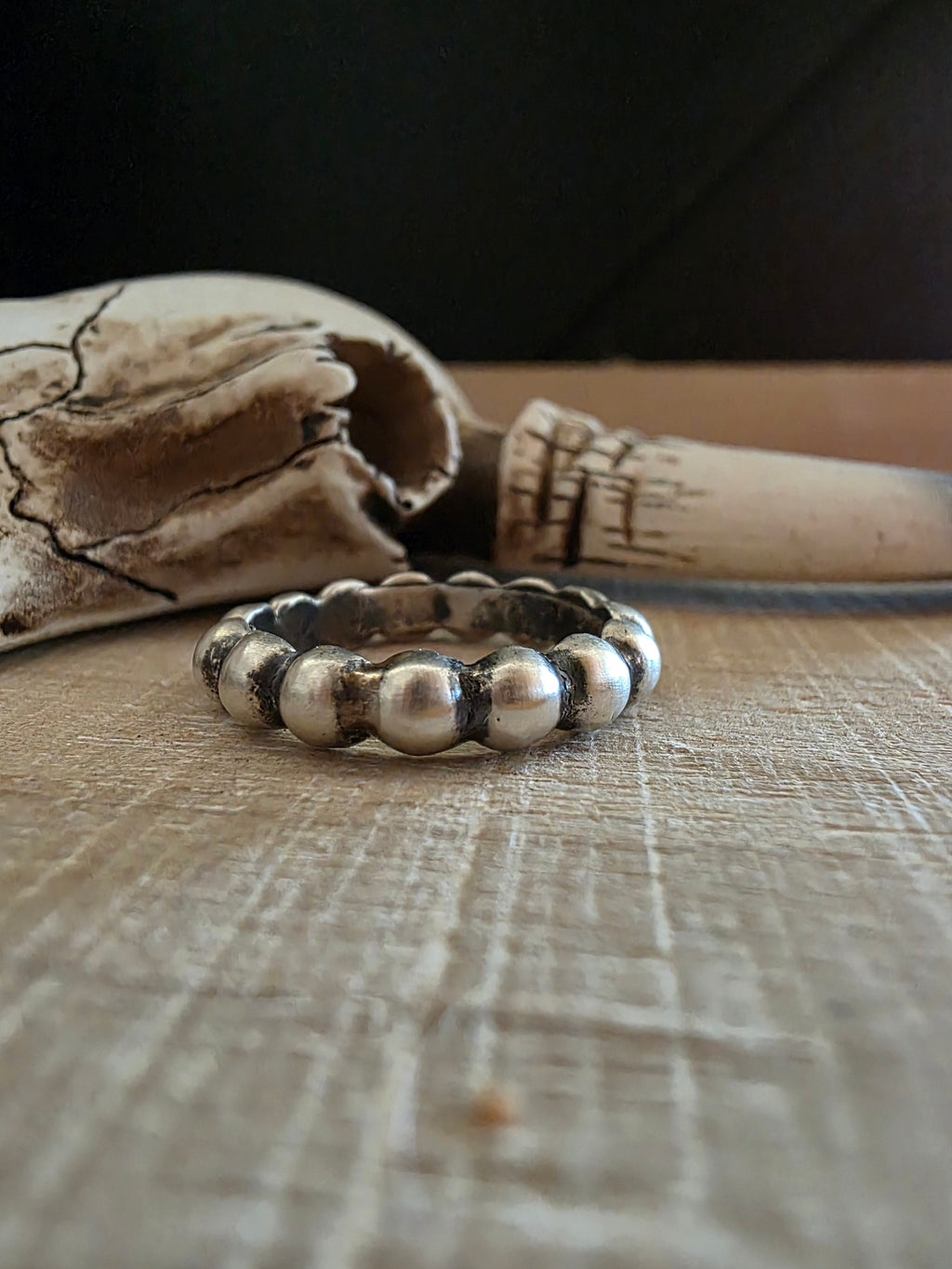 PAULINE NELSON NAVAJO PEARL RING