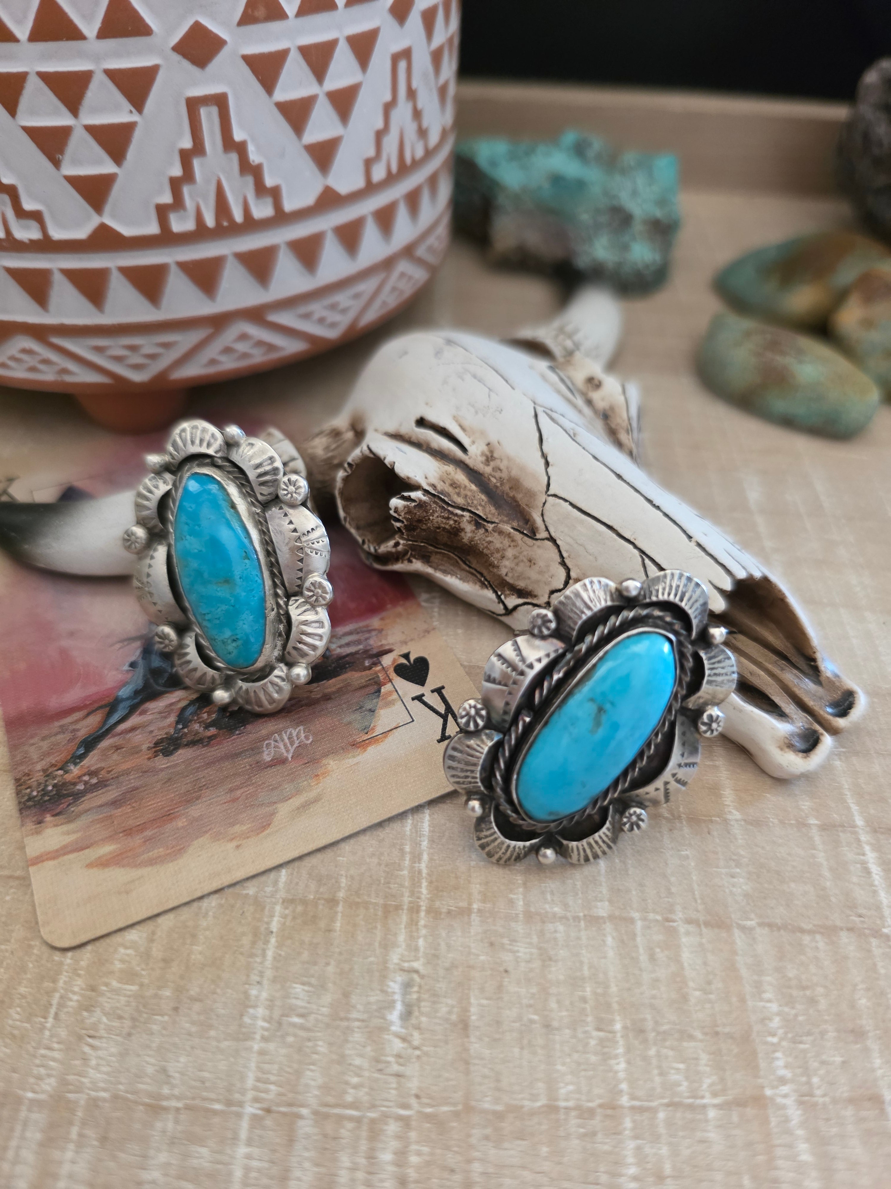 IDA McCRAE TURQUOISE RING