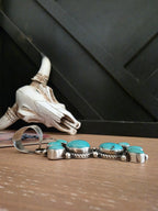 THE WILSON DAWES SLEEPING BEAUTY TURQUOISE CLUSTER PENDANT