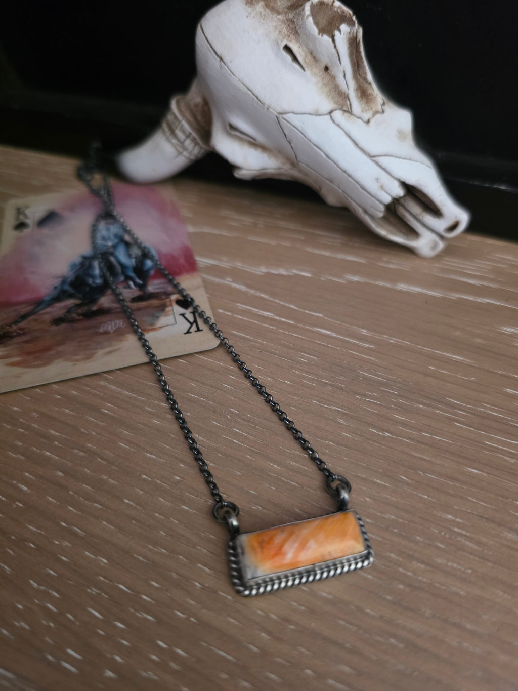 THE LITTLE DIXON SPINY OYSTER BAR NECKLACE