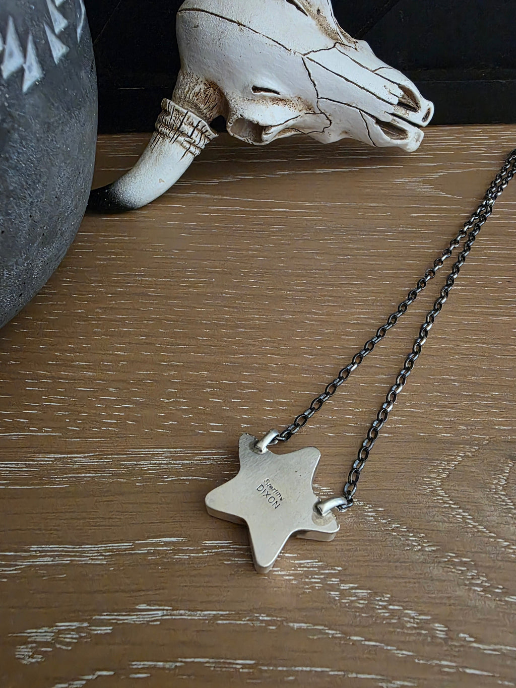 DIXON PINK CONCH SHELL STAR NECKLACE