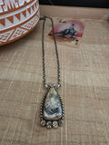 VIRGINIA HINIO WHITE BUFFALO NECKLACE