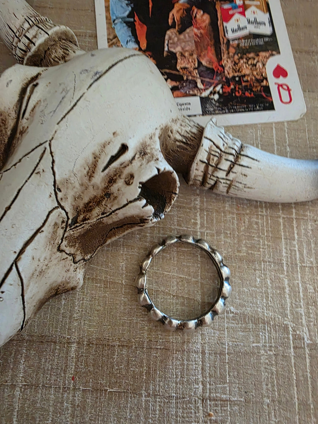 PAULINE NELSON NAVAJO PEARL RING