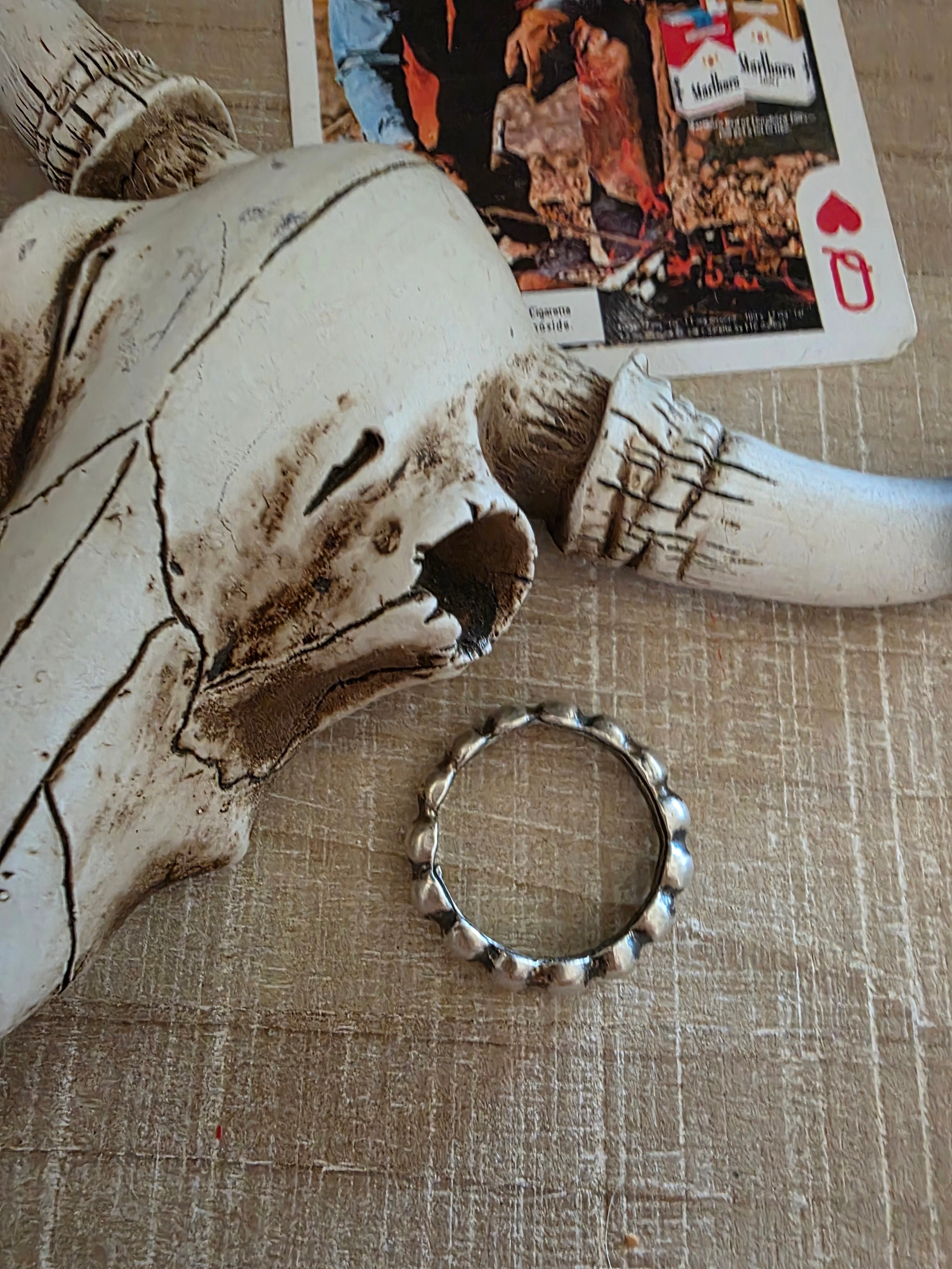 PAULINE NELSON NAVAJO PEARL RING