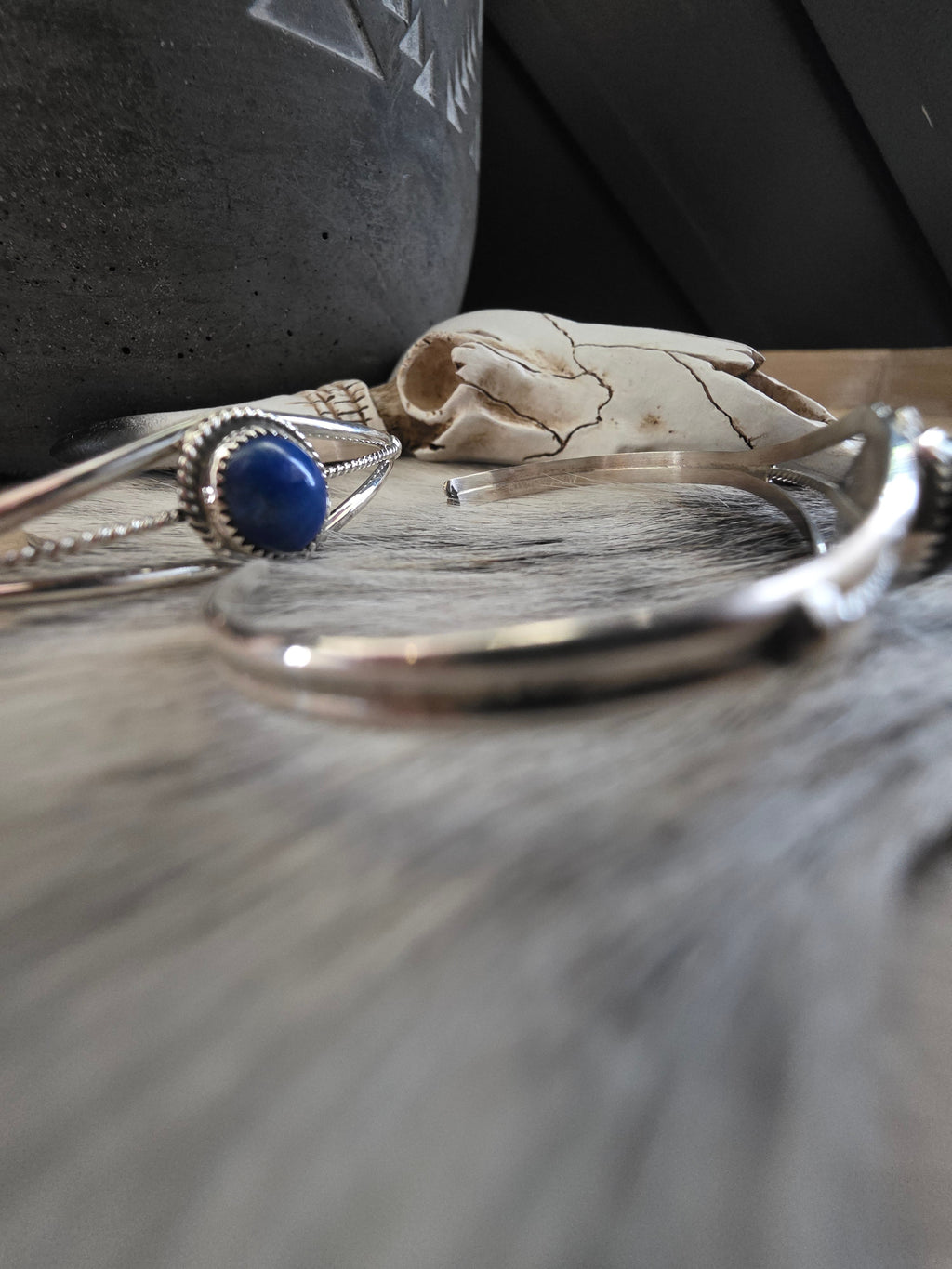 ESTHER WHITE NAVAJO CUFF