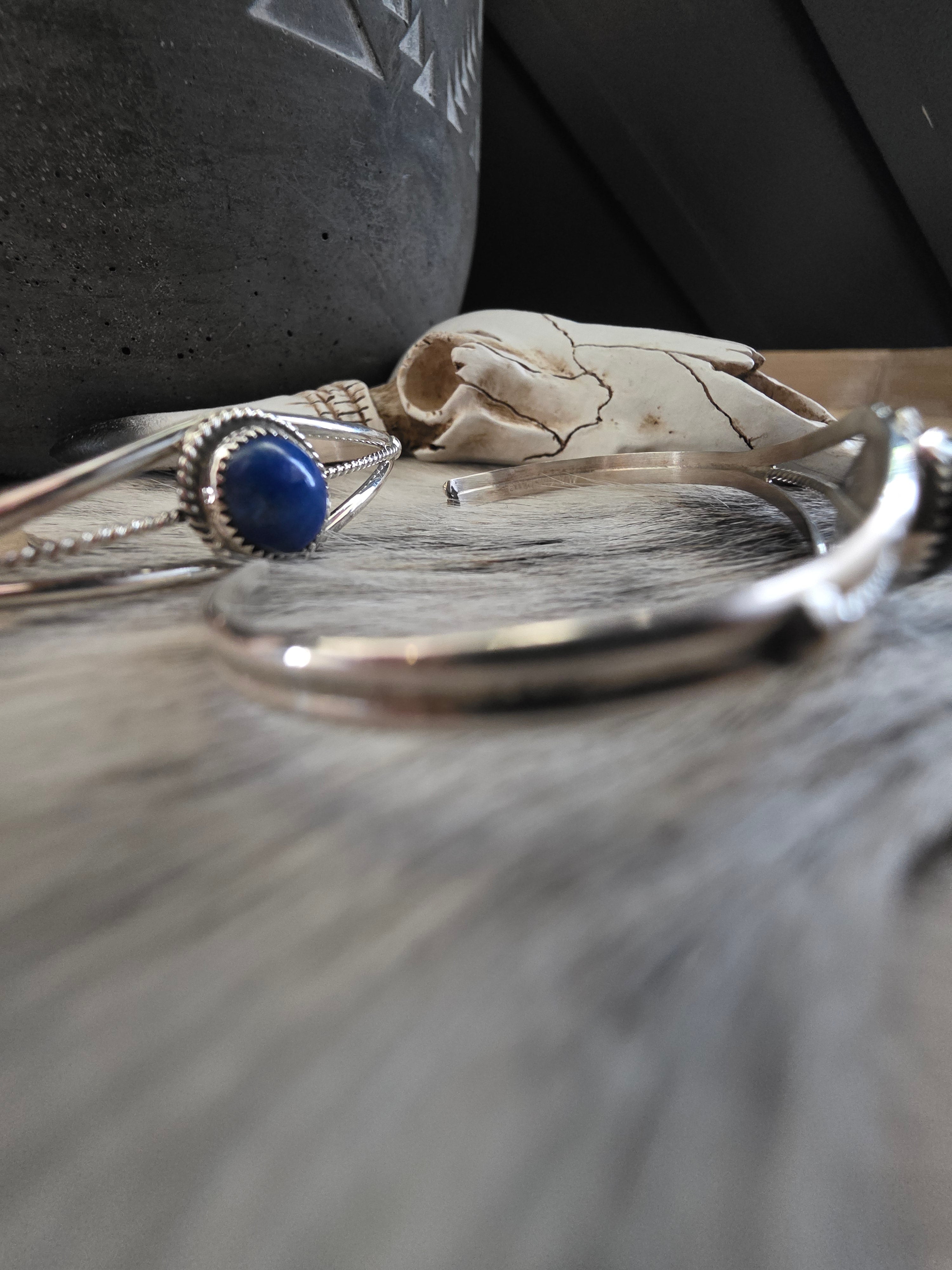 ESTHER WHITE NAVAJO CUFF