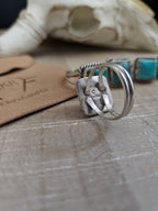 TURQUOISE SQUARE CUT RING