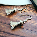 Sterling Silver Squash Blossom Statement Earrings — 21mm Drop