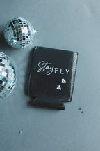 Stay Fly Regular 12oz Can Koozie (It Sparkles)