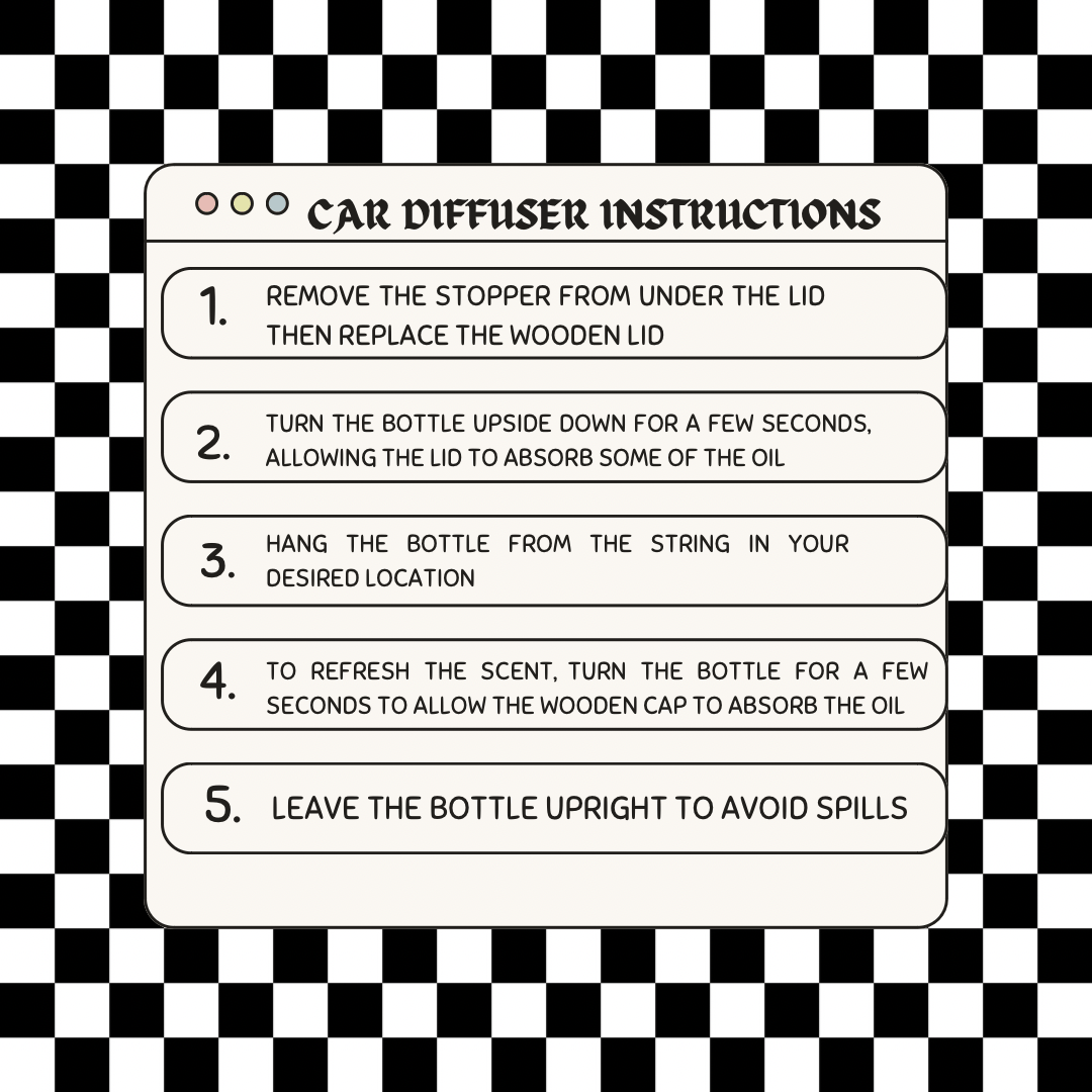 Western Car Diffuser — Handmade, 4.8ml (Buy 2 Get 1 FREE on Site)