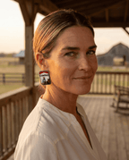 Western Cowboy Cigarette Fashion Earrings — Petite 1" Western Statement