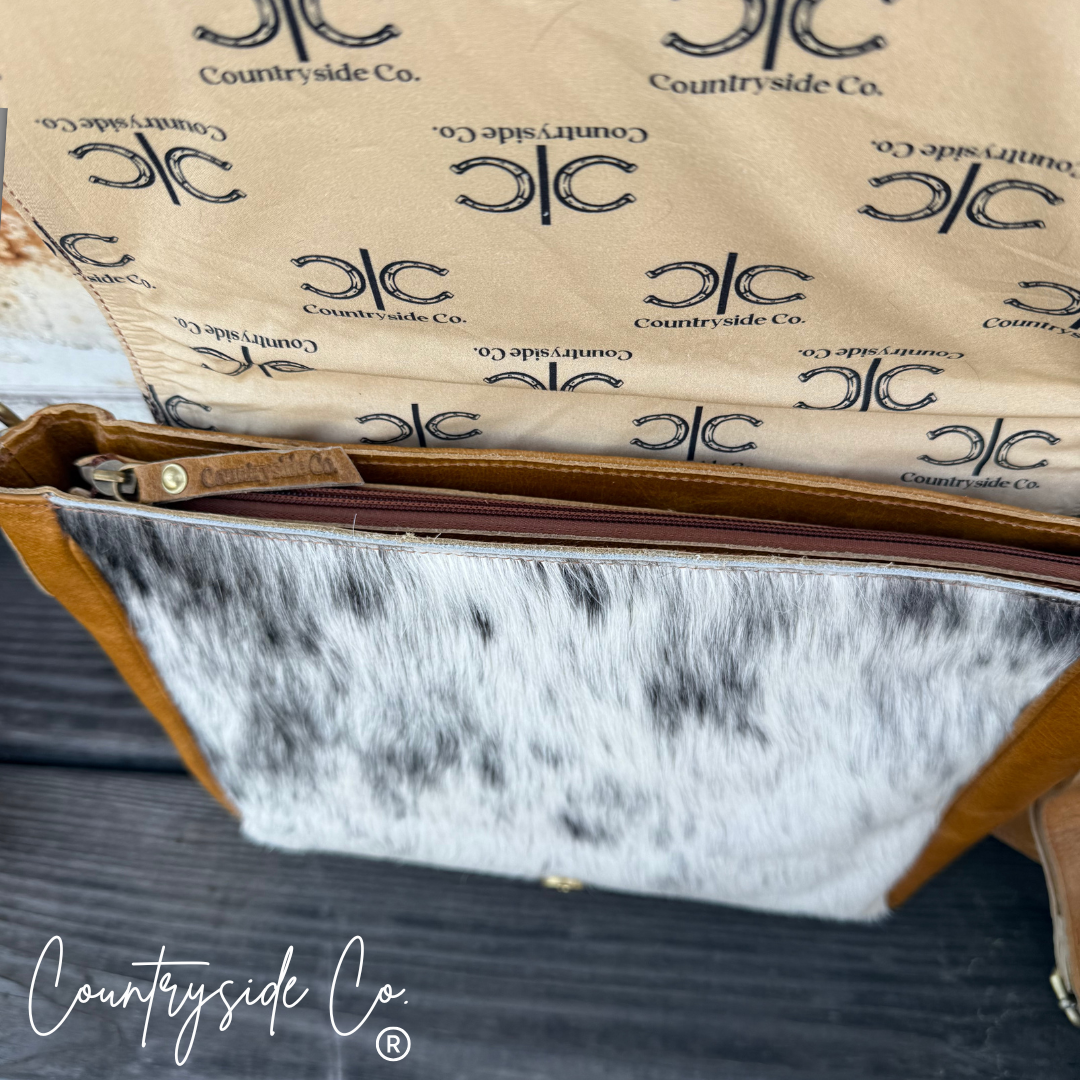 Willow Cowhide Concealed Carry Purse