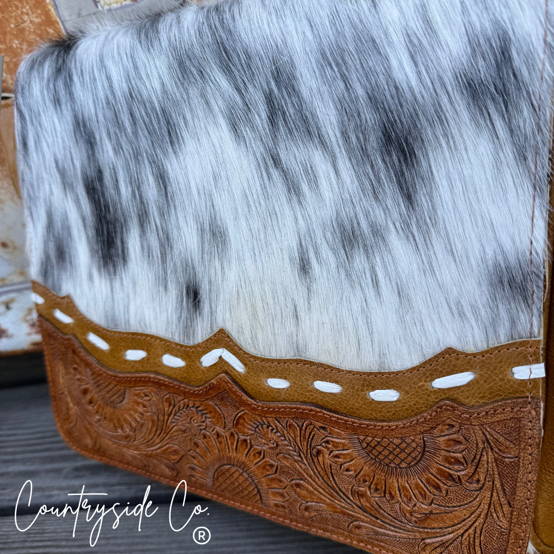 Willow Cowhide Concealed Carry Purse