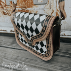 Zadie Tooled Leather Concealed Carry Handbag
