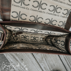 Zadie Tooled Leather Concealed Carry Handbag